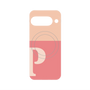 プレミアムパネル with Pixelsnap［ オリジナル - initial two tone - P pink ］