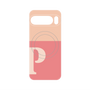 プレミアムパネル with Pixelsnap［ オリジナル - initial two tone - P pink ］