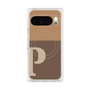 プレミアムパネル with Pixelsnap［ オリジナル - initial two tone - P brown ］