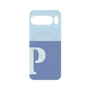 プレミアムパネル with Pixelsnap［ オリジナル - initial two tone - P blue ］