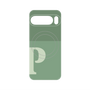 プレミアムパネル with Pixelsnap［ オリジナル - initial two tone - P green ］