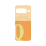 プレミアムパネル with Pixelsnap［ オリジナル - initial two tone - Q orange ］