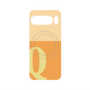 プレミアムパネル with Pixelsnap［ オリジナル - initial two tone - Q orange ］