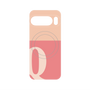 プレミアムパネル with Pixelsnap［ オリジナル - initial two tone - Q pink ］