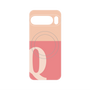 プレミアムパネル with Pixelsnap［ オリジナル - initial two tone - Q pink ］