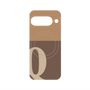 プレミアムパネル with Pixelsnap［ オリジナル - initial two tone - Q brown ］