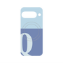 プレミアムパネル with Pixelsnap［ オリジナル - initial two tone - Q blue ］