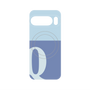 プレミアムパネル with Pixelsnap［ オリジナル - initial two tone - Q blue ］