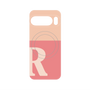 プレミアムパネル with Pixelsnap［ オリジナル - initial two tone - R pink ］