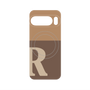プレミアムパネル with Pixelsnap［ オリジナル - initial two tone - R brown ］