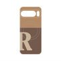 プレミアムパネル with Pixelsnap［ オリジナル - initial two tone - R brown ］