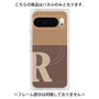 プレミアムパネル with Pixelsnap［ オリジナル - initial two tone - R brown ］