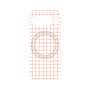 プレミアムパネル with Pixelsnap［ オリジナル - 推し色チェック - オレンジ ］