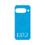 プレミアムパネル with Pixelsnap［ オリジナル - ESTJ 幹部 - アルファベット - ブルー ］
