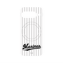プレミアムパネル with Pixelsnap［ 千葉ロッテマリーンズ - ワードロゴ - マリーンズストライプ ］