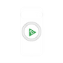 プレミアムパネル with Pixelsnap［ オリジナル - caseplayロゴ - グリーン/C ］