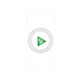 プレミアムパネル with Pixelsnap［ オリジナル - caseplayロゴ - グリーン/C ］