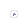 プレミアムパネル with Pixelsnap［ オリジナル - caseplayロゴ - パープル/C ］