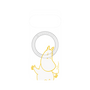 プレミアムパネル with Pixelsnap［ MOOMIN - Happy face ］