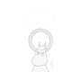 プレミアムパネル with Pixelsnap［ MOOMIN - Troubled face ］