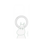 プレミアムパネル with Pixelsnap［ MOOMIN - Troubled face ］