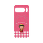 プレミアムパネル with Pixelsnap［ ちびまる子ちゃん - ピンクチェック ］