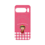 プレミアムパネル with Pixelsnap［ ちびまる子ちゃん - ピンクチェック ］