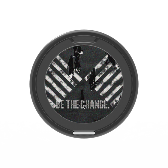 プレミアムリングスタンド［ オリジナル - ドットオーバーレイ - BE THE CHANGE/B ］