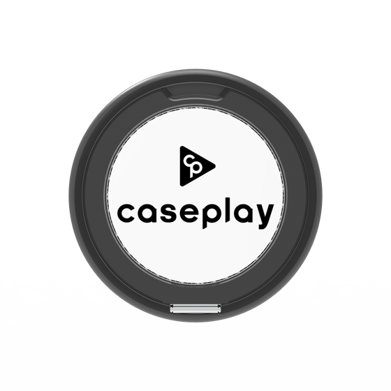 プレミアムリングスタンド［ オリジナル - caseplayロゴ - ブラック/D ］