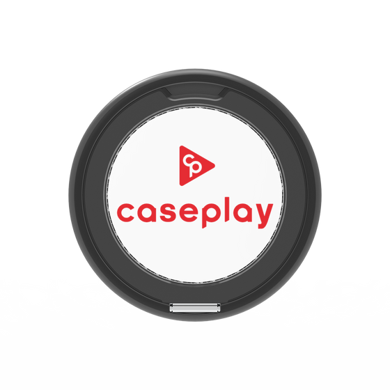 プレミアムリングスタンド［ オリジナル - caseplayロゴ - レッド/D ］