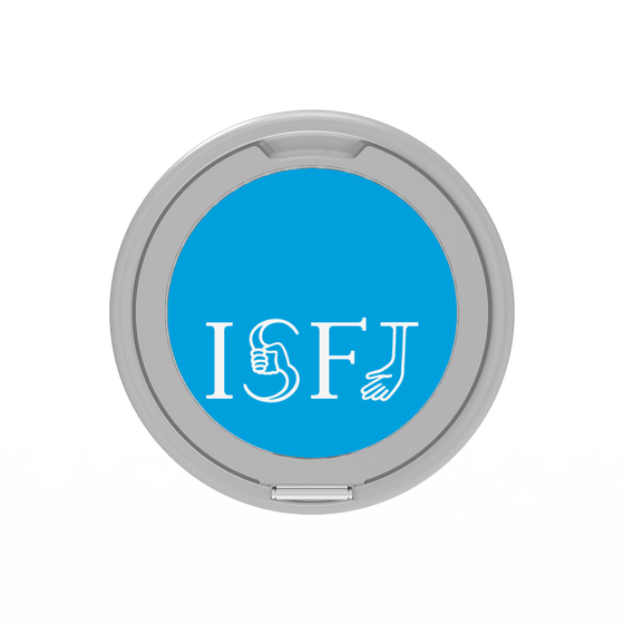 プレミアムリングスタンド［ オリジナル - ISFJ 擁護者 - アルファベット - ブルー ］