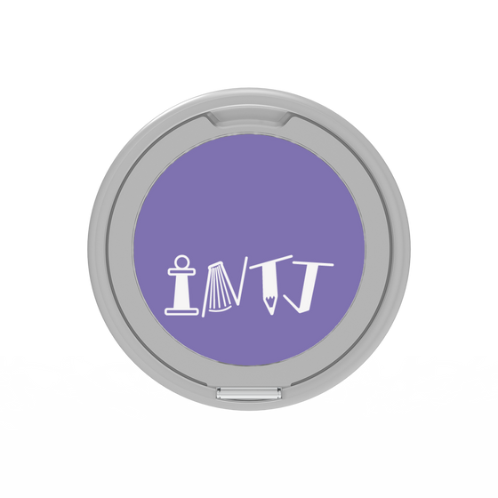 プレミアムリングスタンド［ オリジナル - INTJ 建築家 - アルファベット - パープル ］