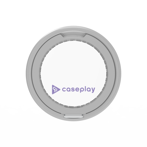 プレミアムリングスタンド［ オリジナル - caseplayロゴ - パープル/A ］
