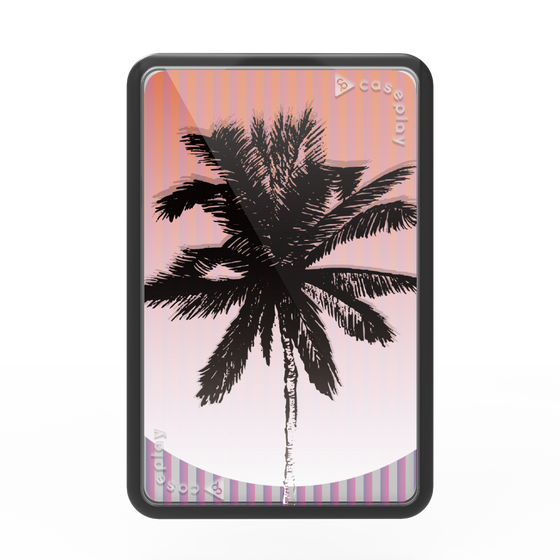 プレミアムカードウォレット［ Palm Tree ］