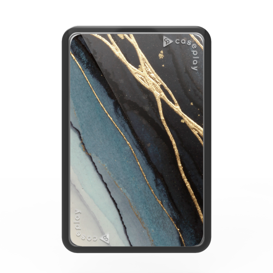 プレミアムカードウォレット［ Marble Black ］