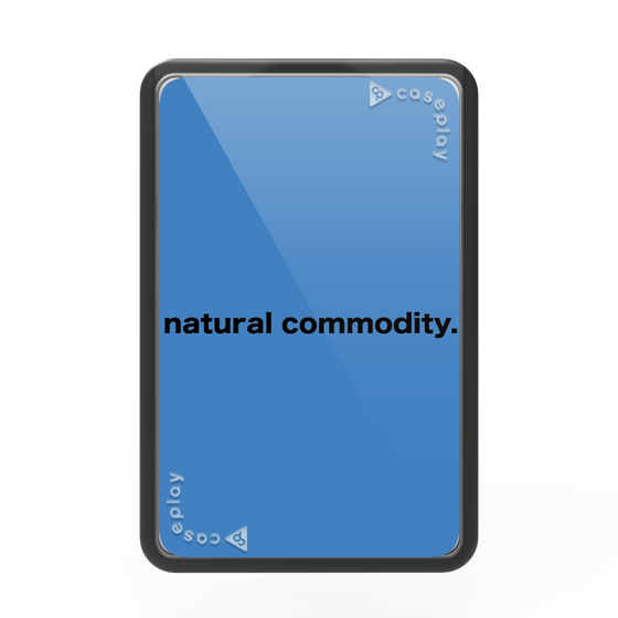 プレミアムカードウォレット［ NATURAL COMMODITY Blue ］