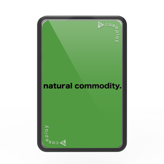 プレミアムカードウォレット［ NATURAL COMMODITY Green ］