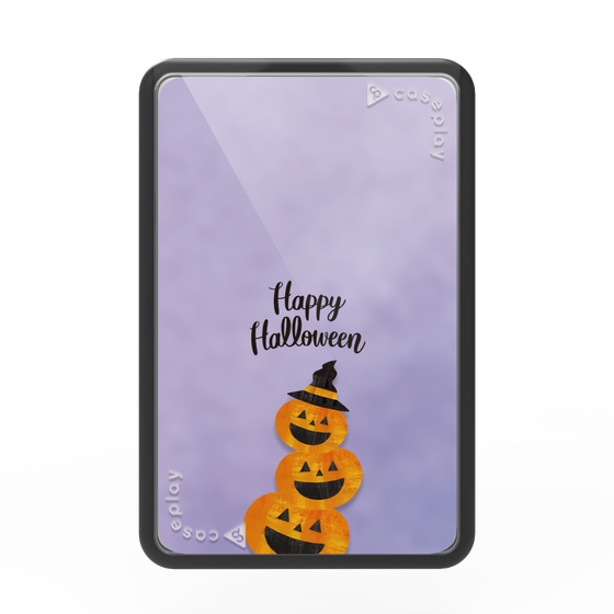 プレミアムカードウォレット［ Happy Halloween - Pumpkin ］