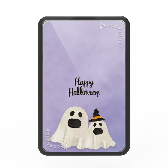 プレミアムカードウォレット［ Happy Halloween - Ghost ］