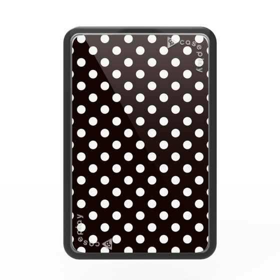 プレミアムカードウォレット［ Small Dot - Black ］
