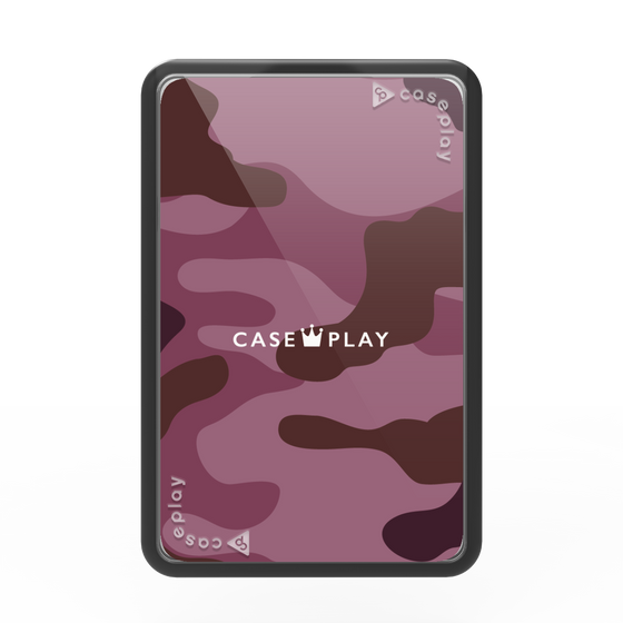 プレミアムカードウォレット［ Camouflage - Pink ］