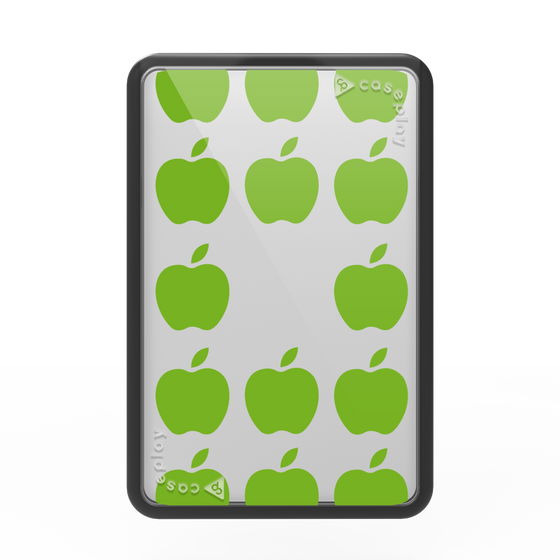 プレミアムカードウォレット［ Apple - Green ］