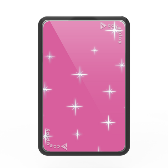 プレミアムカードウォレット［ Glitter - Pink ］
