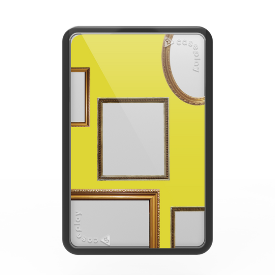 プレミアムカードウォレット［ Photo Frames - Yellow ］