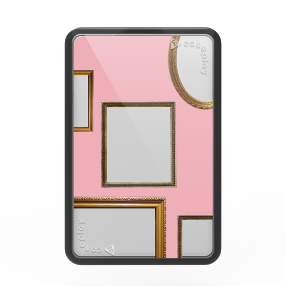 プレミアムカードウォレット［ Photo Frames - Pink ］
