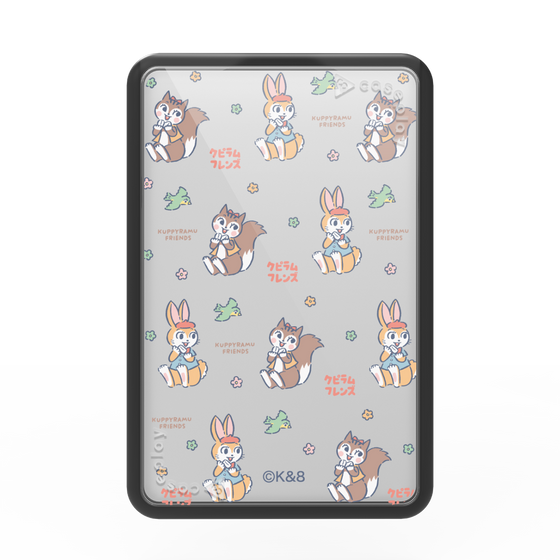 プレミアムカードウォレット［ クピラムフレンズ - フェイス ］