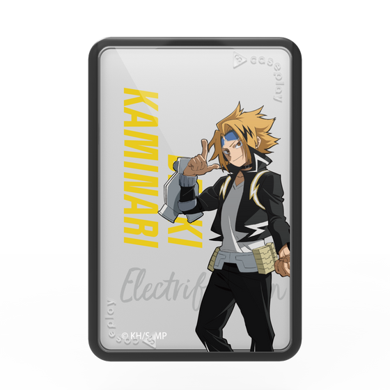 プレミアムカードウォレット［ 僕のヒーローアカデミア - 立ち絵 - 上鳴 電気 ］