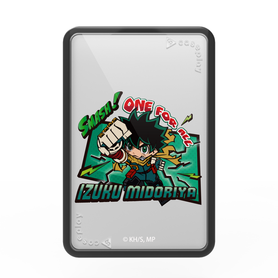 プレミアムカードウォレット［ 僕のヒーローアカデミア - ミニキャラ - 緑谷 出久 ］