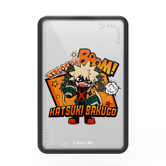 プレミアムカードウォレット［ 僕のヒーローアカデミア - ミニキャラ - 爆豪 勝己 ］