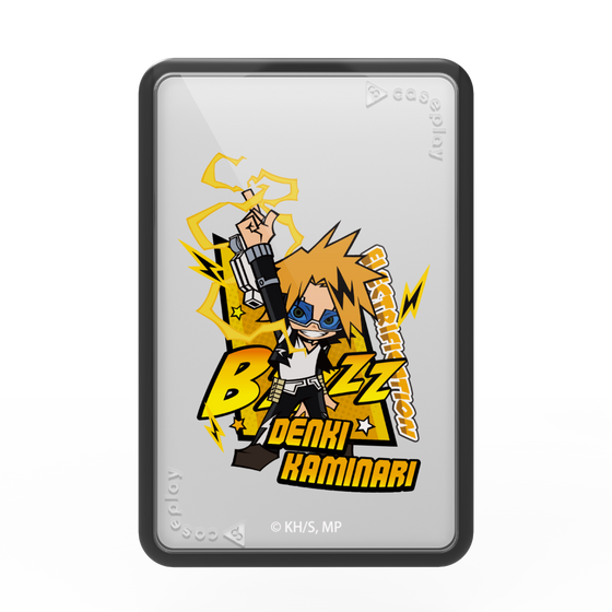 プレミアムカードウォレット［ 僕のヒーローアカデミア - ミニキャラ - 上鳴 電気 ］
